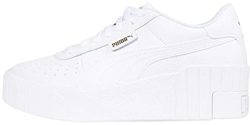 PUMA Cali Wedge Puma White/Puma White 8.5 B (M)