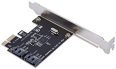 Cuifati Scheda di espansione da PCI-E a SATA 3.0, Adattatore di Rete PCI-E da 6 GBit/s, Compatibile con Serial SATA Versione 3.0, Supporta l'interfaccia di Programmazione IDE/AHCI