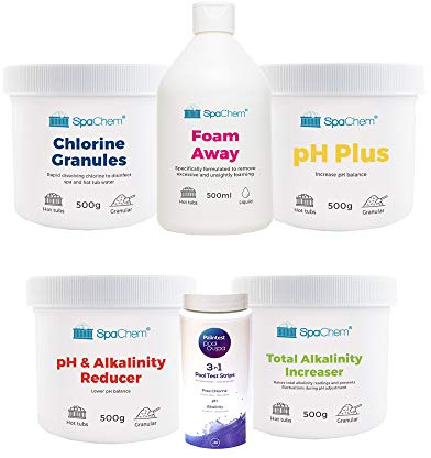 SpaChem Standard Chlorine Starter Kit for Hot Tubs, Spas & Inflatable Spas