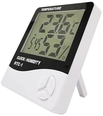 Ziyan Wetterstation mit Außensensor Thermometer Hygrometer Luftfeuchtigkeit Temperature