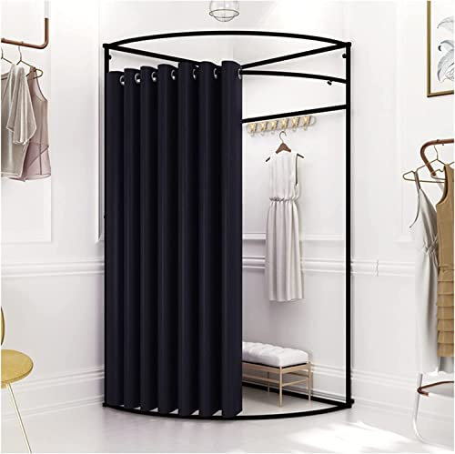 LIOONS Tragbarer Umkleidekabine Bewegliche Umkleidekabine Bekleidungsgeschäft Umkleidekabine Ecke Wandbehang Umkleidekabine für Einkaufszentren Stabil und langlebig