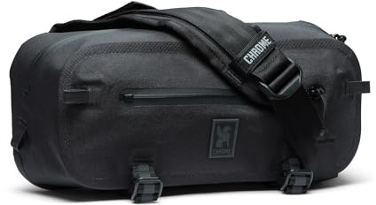 Chrome Industries Mini Kadet WP Sling Bag - Wasserabweisende Kuriertasche für Damen & Herren mit verstellbarem und austauschbarem Schieber - 5L, Schwarz