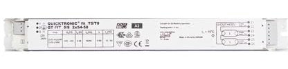 RTRCAGAKM QT-FIT 2x54-58 Ballast T5/T8 Lampe Fluorescente Ballast Lampe Tube Ballast électronique 18W/24W/36W