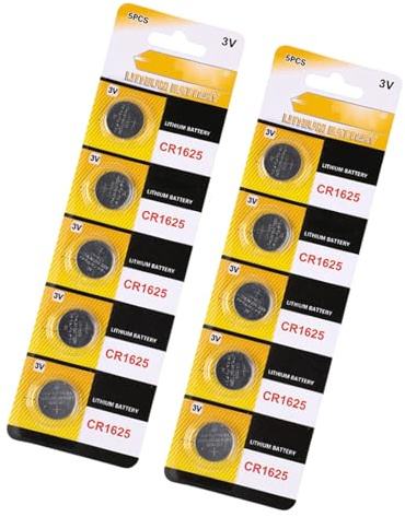 CR1616 CR1620 CR1625 CR1632 Lithium Coin Button Cell Batteries 3V for Car Key Remotes and Low Power Devices