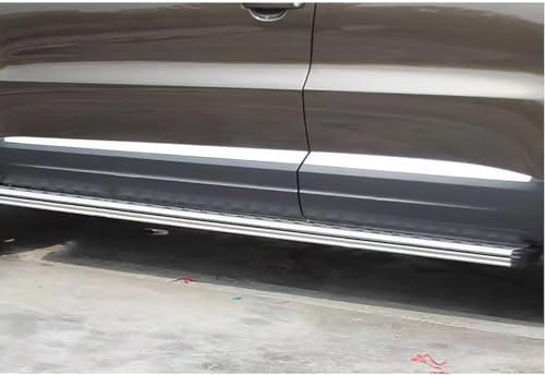 YPZJXQXQ Auto Zierleiste Exterieur Zubehör für VW Tiguan mk1 2010-2016 Auto Door,Für Stoßstangenschutz Nebelschlussleuchte Fensterleisten Türleisten