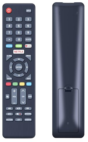 TCNOUMT Universal-Ersatzfernbedienung für KONKA Hyundai Seiki Atvio Sanyo Speler GHIA DYON 3402753 Smart TVs