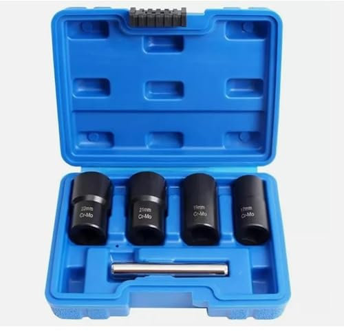 Red Star 1/2 Locking Wheel Nut Remover Stud Bolt Impact Twist Socket Extractor Tool New