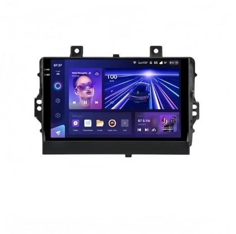 Tablette de Voiture pour Chery pour Tiggo 3X 1 2021-2023 Autoradio multimédia Lecteur vidéo Navigation Stéréo GPS Android 10 Non 2din(Tiggo 2K 128G)