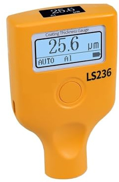 Medidor de espesor de pintura, Medidor De Espesor Pintura, Revestimiento LS236 Resistente A Bajas Temperaturas Para Carrocería Automóvil Medidor de profundidad de pintura portátil