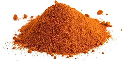 @tec Premium Pigmentpulver, Eisenoxid, Oxidfarbe - 1kg Farbpigmente/Trockenfarbe für Beton + Wandfarbe/Tolle Akzente in Haus und Garten/Pigmentfarbe orange