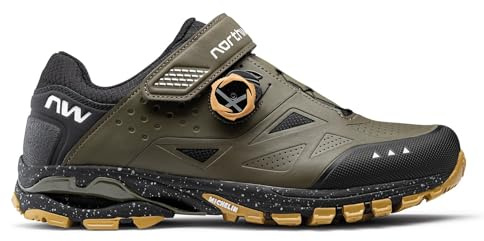 Northwave Spider Plus 3 MTB Schuhe, Fahrradschuhe Mountainbike Grün 43