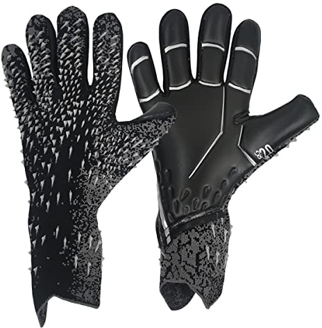 PolyMath Football Goalkeeper Gloves for Kids Adults Soccer Goalie Gloves, Premium Goalkeepers' Glove with Strong Grip & Finger Protection 6/7/8/9/10