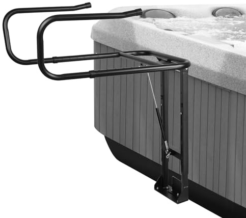 TOCRETOARE Hot Tub Cover Lifter, Spa Cover Lift, Hot Tub Cover Lift, Height Adjustable Hot Tub Cover Lift Removal System, Fit Most Spa Hot Tubs in Height 30-42 Zoll