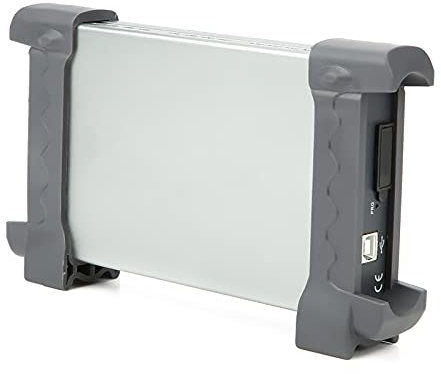 Osciloscopio Digital USB, Osciloscopio de Almacenamiento Digital 4CH 70MHz 64K USB PC, Prueba de Fallo, Función de Disparo, Analizador FFT para, Osciloscopios