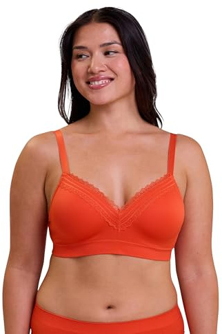 sans Complexe-Soutien-Gorge brassière Coques sans Armatures-Agathe-Orange
