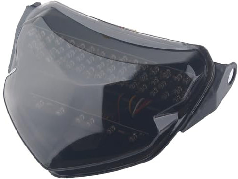 FINMOKAL Motorrad Integriertes LED-Rücklicht, Positionslicht, Bremslicht, Blinker, kompatibel mit Suzuki GSXR600 750 GSXR 600 2004-2005