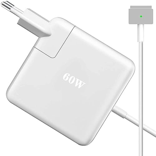 Ywcking Ersatz 60W MacBook Pro Ladekabel, T-Tip Mac Ladegerät Kompatibel mit MacBook Pro&Air 11 und 13 Zoll 2012~2015, für A1425, A1435, A1502, A1465, A1424 A1290, A1343, A1226 Modell