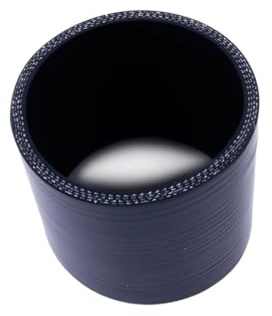 Manguito Turbo Acoplador de manguera de silicona recta de 4 capas, longitud de 76 mm, diámetro interior del tubo del intercooler turbo (mm): 55, 57, 60, 63, 65, 68, 70, 76, 80, 83, 89, 95 manguera gas