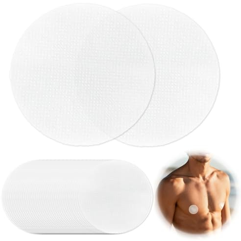 100 PCS Mens Nipple Covers, Cache-tétons jetables Invisibles et Respirants Running Nipple Guards for Men for Runners Athletes Daily Wear