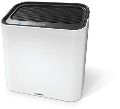 Soehnle Luftwäscher Airfresh Wash 500 für gesunde, saubere, natürlich feuchte Luft, Luftreiniger mit dreischichtigem Filtersystem, Luftbefeuchter mit LED Display für optimales Raumklima