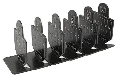 ACEXIER 6pcs AB Brave Warrior Schießen Metall Ziele Set Outdoor A.-E.-G GBB Airsoft Taktische Auslösezeit Übung Nock Down Ziel