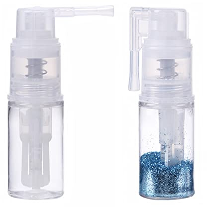Briartw Glitzer-Sprühflasche, leer, 14 ml, für Bastelarbeiten, Scrapbooking, Kartenherstellung, Geschenkkarten, Mehrzweck-Sprühflasche, 2 Stück