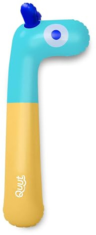 QUUT Noodle Friends - Aufblasbare Wasser-Nudel für Kinder - Perfekt als Outdoor Spielzeug, Strandspielzeug & Garten Spielzeug Kinder & Outdoor Spiele - Bananenblau