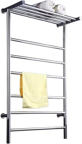 Scalda asciugamani da parete Portasciugamani Riscaldato Elettrico Di Grandi Dimensioni Da 130 W, Scaldasalviette Caldo In Acciaio Inossidabile 304 For Stendino Riscaldato Da Bagno, For La Casa, Radiat
