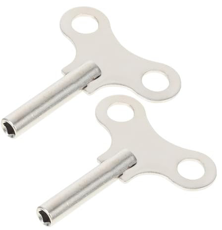 ORFOFE 2stücke Uhrschlüssel Aus Stahl Aufziehschlüssel Für Antike Stand Wanduhr Schlüssel Für Mechanische Uhrwerke Mit Ergonomischem Griff Langlebig Und Stabil