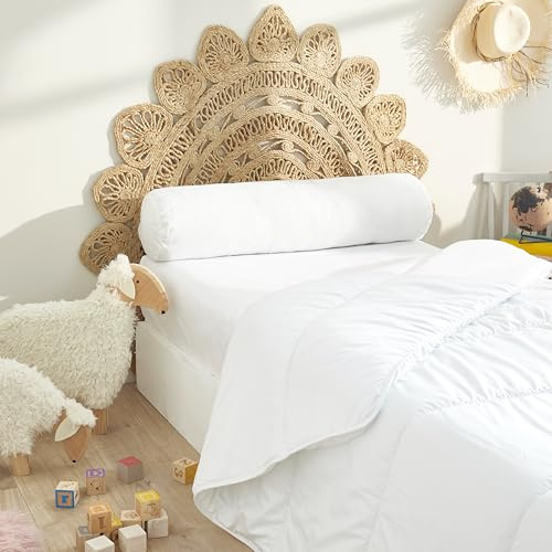 univers decor Polochon Blanrêve Gamme Microfibre Douceur traité Anti Acarien Soft & Care (Polochon lit 90 x 190 cm)