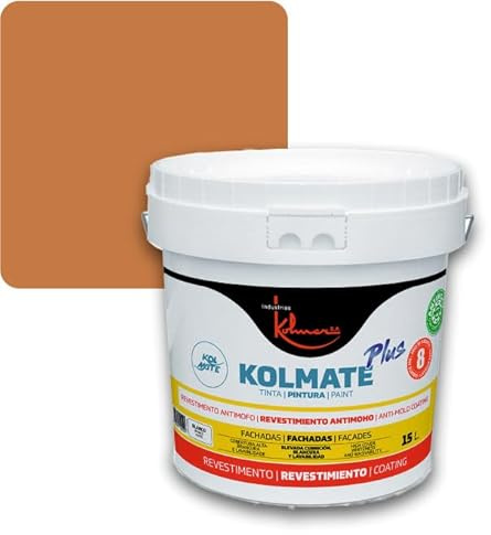 Kolmer Pintura Fachadas Antimoho KOLMATE PLUS (Terracota, 5 kilos)