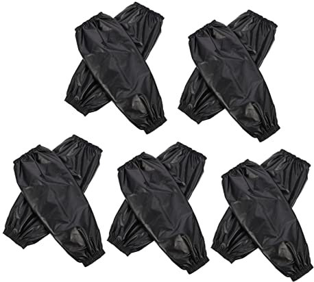 SHINEOFI 5pares Mangas Soldadura Para Hombres Mujeres Protectores Brazos Resistentes Calor Quemaduras Trabajo