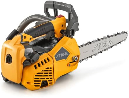 STIGA PR 730 C Motosega Da Potatura A Benzina, 26,9 cc, Lama 25 cm (10) – Impugnatura Superiore, VCS Antivibrazioni – Per Arboricoltura