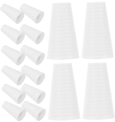 SEWOART 20pezzi Nappe in Plastica per Cordini di Tende Pomelli per Tende da Romane