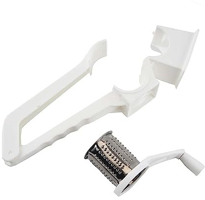 CONGARTENO Trancheuse Fromage Raclette Facile à Transporter Multifonction en Acier Inoxydable Râpe à Fromage Rotative pour Usage la Maison Hôtel