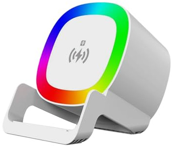 Lecteur Audio Portable – Haut-parleur Sans Fil, Station De Charge , Gadget Technologique Domestique | Sortie Stéréo Claire, Conception Durable, Étude De Voyage, Bureau, Chambre À Coucher, Cuisine, T