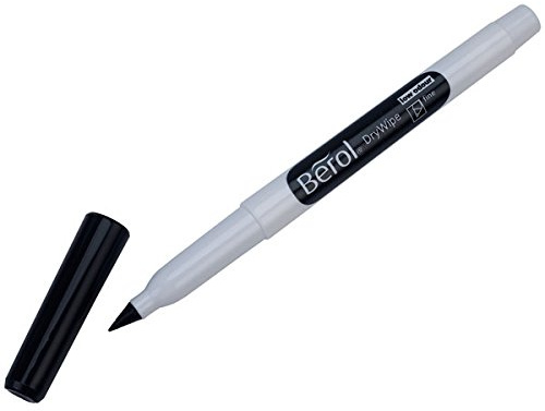 Berol WHITE BOARD DRY WIPE PENS - Black - Fine - Pack 6