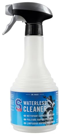 Dr. Wack - S100 Nettoyant Express Sans Eau pour Moto - Ravive les Couleurs - Protection contre les Intempéries - Entretien Premium Fabriqué en Allemagne - Flacon 500 ml