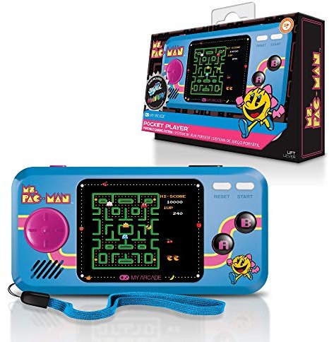 My Arcade - Sistema di gioco portatile MS.PAC-Man Pocket Player 3242