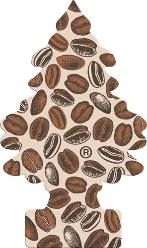 Arbre Magique Deodorante per ambienti Pino Café Profumo a lunga durata per auto, casa, ufficio