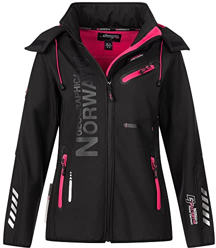 Geographical Norway Damen Softshell Funktions Outdoor Regen Jacke IMS Edition Sport wasserabweisend S M L XL XXL
