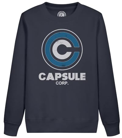 Fabulous Sweatshirt Enfant Bleu Capsule Corp. Geek Jeux Video Serie Film