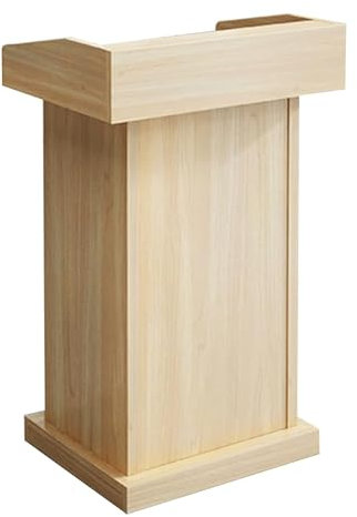 Roedax Rednerpult Leichte Rednerpulte, Holzbretter, Podien, Konferenztisch mit offener Ablage, Stehpult, Laptop-Schreibtisch, moderner Podiumsständer Mode