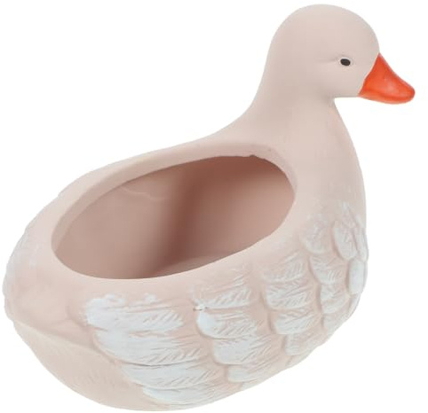 VANZACK Macetas de Cerámica Forma de Animales Contenedor para Suculentas Maceta para Jardinería para Decorar Escritorio Balcón o Sala de Estar