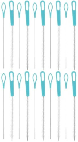 MAGICLULU 20pcs Cleaning Brush Straw Household Tube Brush Water Bottle Straw Replacement