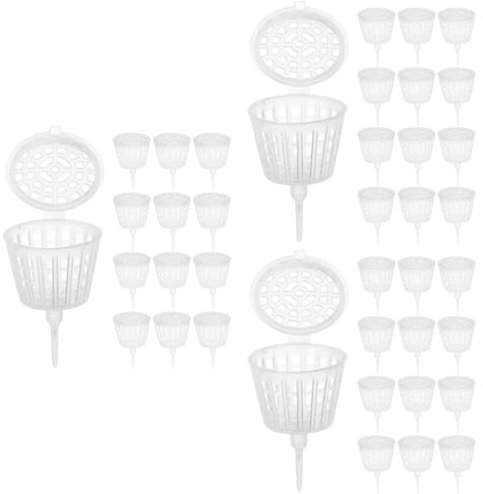 POPETPOP 90 Piezas Caja De Fertilizante Recipientes Para Alimentos Taza De Nutrición Acero Inoxidable Mini