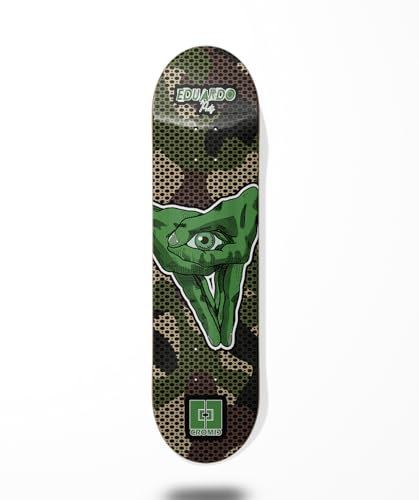 Cromic Skateboard Deck Eduardo Prieto Stamp Army 8.375