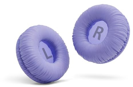 Replacement Ear Pads for JBL Tune 510BT/520BT/570BT/660NC Headphones,Purple | Compatible with JBL Live 460NC/670NC,JBL Junior JR 320 320BT/310BT/300BT, Sony WH-CH520/MDR-ZX110 and More Headphones