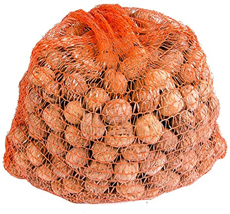 Natural Food - Nueces de nogal 100% naturales con cuenco - Sabrosas y saludables, sin aditivos ni conservantes - Recolectadas en Europa - Perfectas para almacenar - 5 k - 100% naturales, saludables