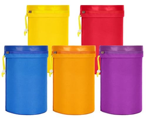 Lpitoy 5 Stück Nussmilchbeutel Kordelzug, Feinmaschiges Käsetuch, Mehrfach Verwendbar, Wiederverwendbares Lebensmittelsieb, Kaltbrühfilter Zum Sieben Von Saft, Kaffee, Joghurt, Tee